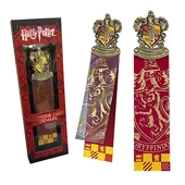 The Noble Collection Harry Potter Gryffindor Crest Bookmark - 10in (25cm) Hand Enamelled Branded Bookmark - Harry Potter Film Set Movie Props - Gifts for Family, Friends & Harry Potter Fans