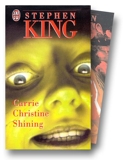 Coffret Stephen King, coffret 3 volumes, tome 1 - Carrie, Christine, Shining