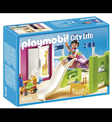 PLAYMOBIL 5583 City Life - Chambre avec Lit Rond 