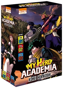 Coffret My Hero Academia vol. 1 à 3 de Kohei Horikoshi