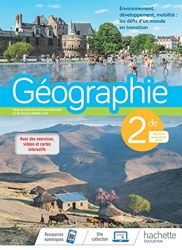 Géographie 2nde - Livre élève - Ed. 2019 d'Anne Gasnier