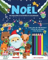 Noël - Valisette à emporter avec stickers et crayons - dès 4 ans