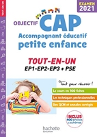 Objectif CAP Accompagnant éducatif petite enfance - Tout-en-un EP1-EP2-EP3 + PSE