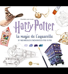 Harry Potter - 32 aquarelles enchantées pas à pas : D'après les films Harry  Potter : la magie de l'aquarelle