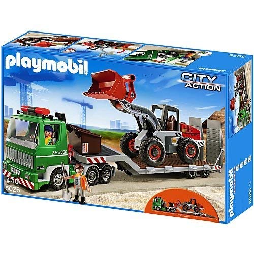 Vendre Playmobil 5026 City Action Camion Plateau Et