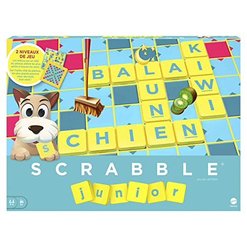 Mattel Scrabble Junior, Jeu de Société pour enfant, dès 6 ans, Jeu de  les Prix d'Occasion ou Neuf