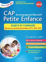 Sujets Corrigés 2019 CAP Accompagnant éducatif Petite Enfance