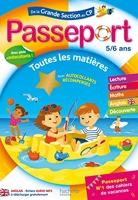 Passeport - De la Grande Section au CP - Cahier de vacances 2022
