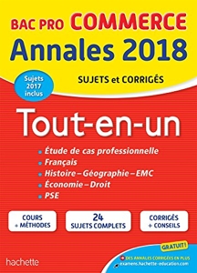 Annales Bac - 2018 Le Tout-En-Un Bac Pro Commerce d'Alain Prost