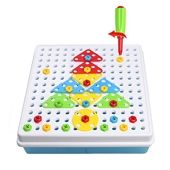 Akokie Mosaique Enfant Puzzle Jeux Enfant 3 Ans 3D Construction Enfant Jeu  STEM Kit Mosaique pour Jouet Enfant Fille Garcon 3 4 5 Ans Cadeau de Noël :  : Jeux et Jouets