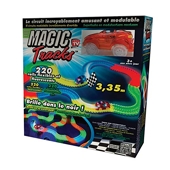 Magic Tracks - Circuit Lumineux de 3,35 mètres modulable et brillant dans le noir - Vu à la Télé