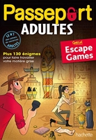Passeport Adultes - Escape Game - Cahier de vacances 2021