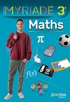 Myriade Maths 3e 2021 Manuel élève - Mathématiques 3e - Manuel élève - Edition 2021