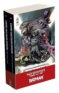 Pack découverte Batman Détective Comics T1 + T2 offert d'Eddie Barrows