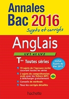 Annales 2016 Anglais Term Toutes Séries