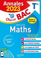 Annales Objectif BAC 2023 - Spécialité Maths