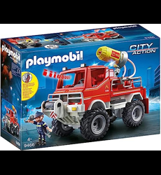 Playmobil 9462 City Action : Caserne de pompiers avec hélicoptère