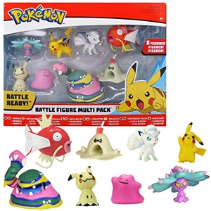 Bandai - Pokémon - Pack de 8 figurines Pikachu - Mimiqui, Vorastérie les  Prix d'Occasion ou Neuf