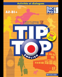 TIP-TOP ENGLISH 1re Tle Bac Pro CD audio