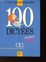 100 Dictees Sans Faute Cm1