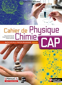 Cahier de Physique-Chimie CAP de Jessica Estevez-Brienne