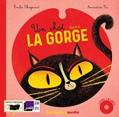 Un chat dans la gorge - Prix du livre audio Lire dans le noir