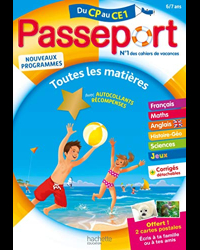 Passeport Cahier de Vacances 2020