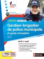 Concours Gardien-Brigadier de police municipale et Garde-champêtre - Catégorie C - Intégrer la fonction publique - 2019/2020