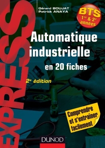 Automatique industrielle en 20 fiches- 2e édition de Gérard Boujat