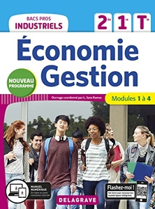 Économie-Gestion 2de, 1re, Tle Bacs Pros Industriels (2020) - Pochette élève de Nadia Abdellaoui