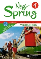 New Spring 4e LV1 - Anglais - Workbook - Edition 2008