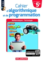 Cahier d'algorithmique et de programmation 5e (2018) Cahier élève