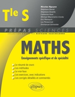 Mathématiques Terminale S enseignements spécifique et de spécialité - Ellipses - 08/12/2015