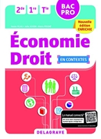 Économie-Droit 2de, 1re, Tle Bac Pro (2018) Pochette élève