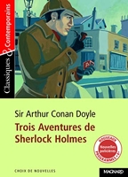 Trois aventures de Sherlock Holmes - Classiques et Contemporains