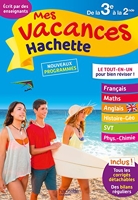 Mes vacances Hachette 3E/2nde - Cahier de vacances