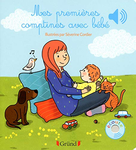 Mes Premieres Comptines Avec Bebe Livre Sonore Avec 6 Puces Des 1 An Cordier Les Prix D Occasion Ou Neuf