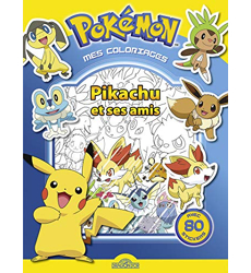 Les Pokémon - : Coloriage Pokemon - Pikachu et ses amis