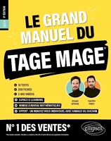Le Grand Manuel du TAGE MAGE - 18 Tests, 200 Fiches, 2400 Vidéos