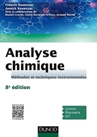 Analyse chimique - Méthodes et techniques instrumentales