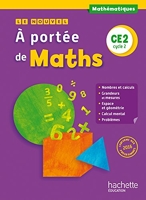 Le Nouvel A portée de maths CE2 - Livre élève - Ed. 2017