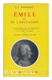 Emile Ou De L'Education - Paris : Garnier Freres