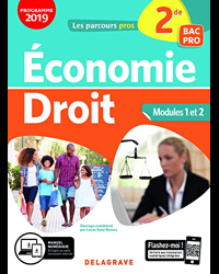 Économie-Droit 2de Bac Pro (2019)