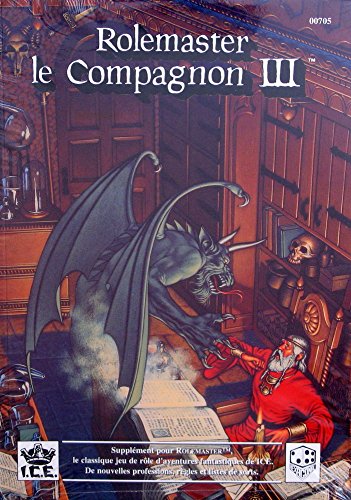 ICE Rolemaster Companion roolipelin lisäkirja englanniksi