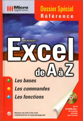 couverture de : Excel de A &agrave; Z