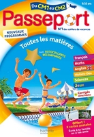 Passeport - Du CM1 au CM2 (9-10 ans) - Cahier de vacances 2022