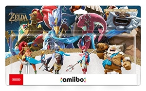 Amiibo 'Collection The Legend of Zelda' - Daruk + Mipha + Revali + Urbosa (Prodiges de The Legend of Zelda: Breath of the Wild)