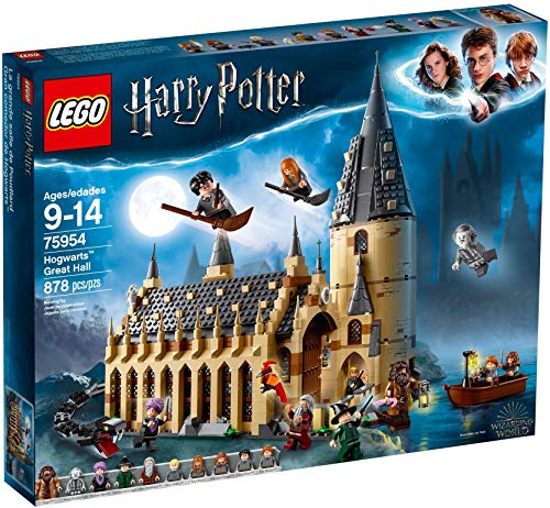 LEGO 71043 Harry Potter Le château de Poudlard, Jouet, avec Saule Cogneur,  la Chambre des Secrets, et Cabane de Hagrid, Inclut 27 Figurines, Dès 16