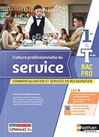 Culture professionnelle du service 1re-Term Bac pro CSR 1ére-Term Bac pro CSR - Livre + Licence élè - 1re/Tle Bac Pro CSR