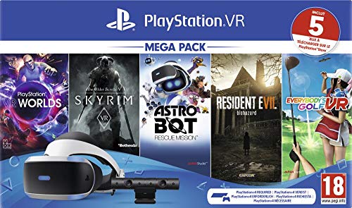 Sony PlayStation VR Mega Pack Avec Casque PS VR PS4 PS Camera